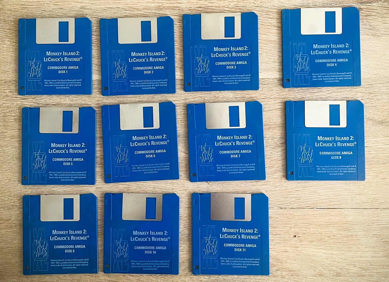 Monkey Island Floppy Disks